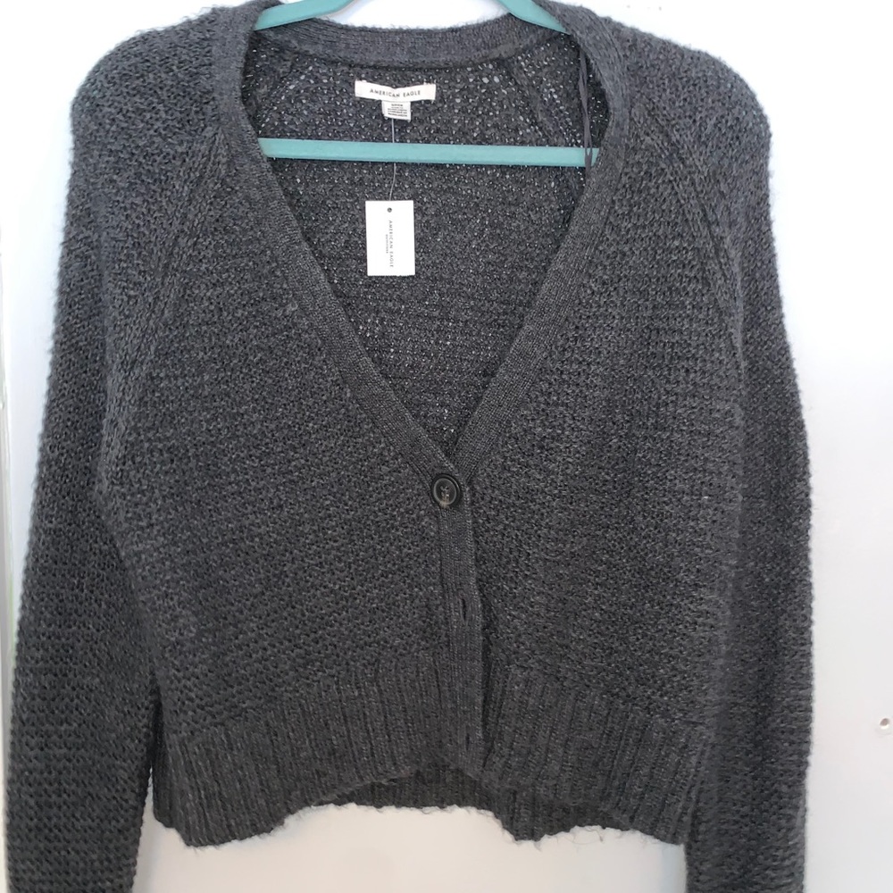 American Eagle Button Sweater